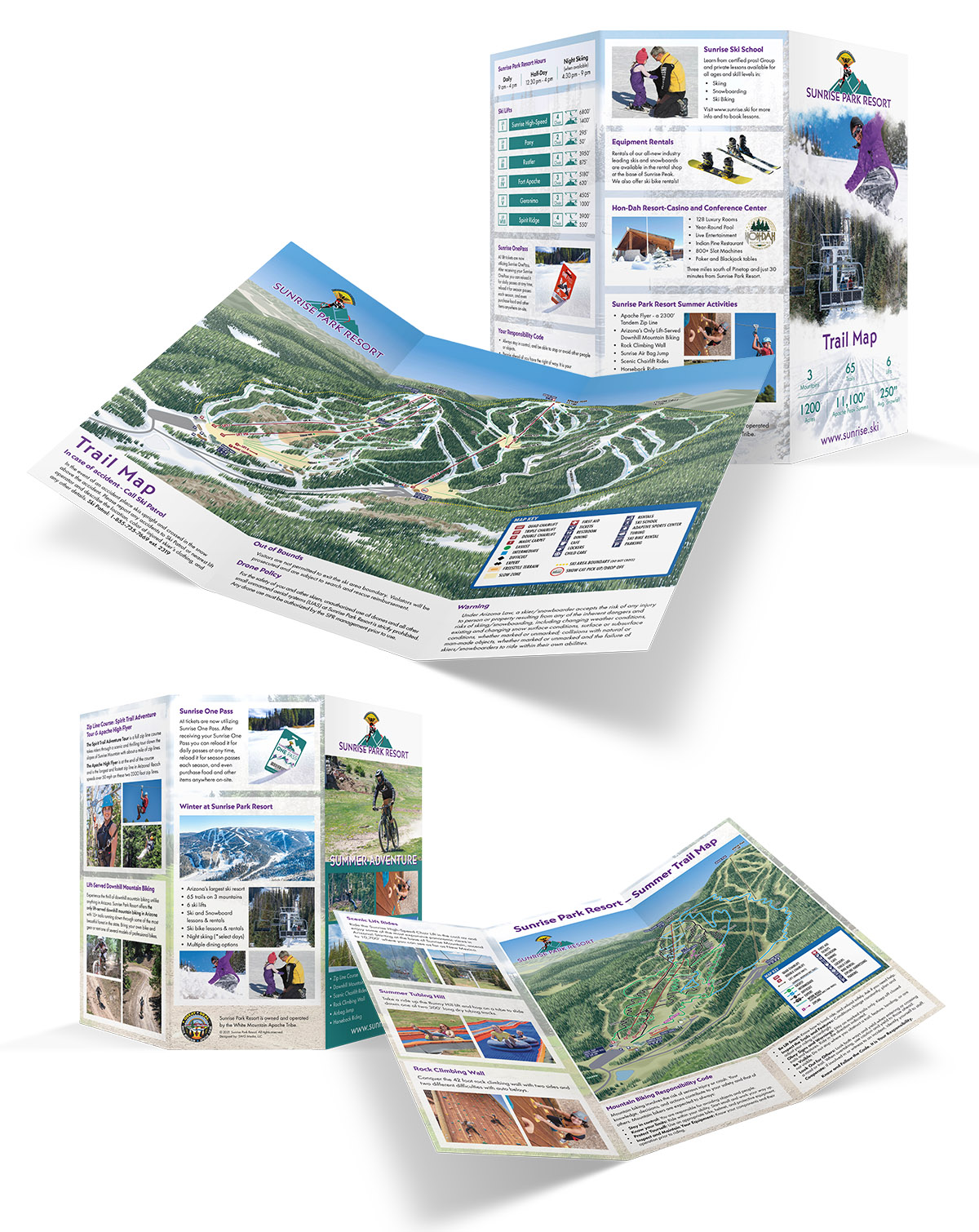 Sunrise Park Resort Trail Maps