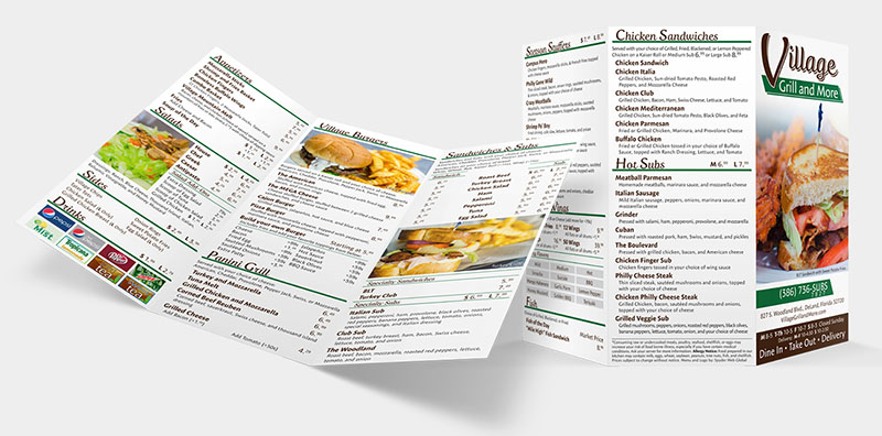 Restaurant Menu Design