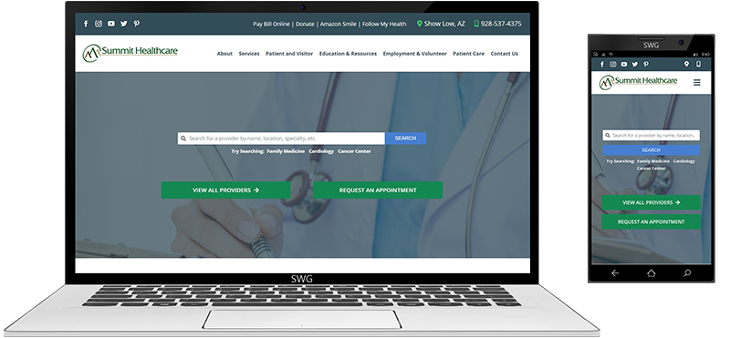 Summit Healthcare Website