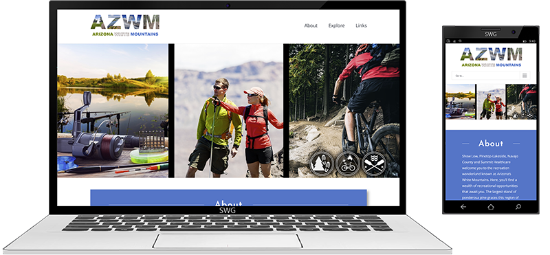 Arizona White Mountains Tourism Website