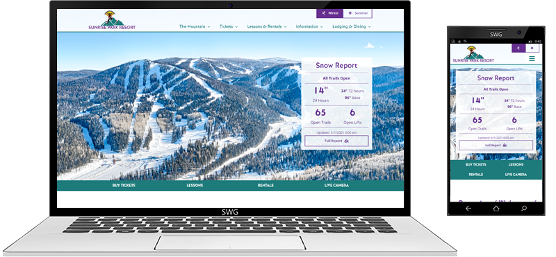 Sunrise Park Resort Website